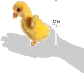 Steiff USA Yellow Pilla Duckling Plush Toy, 5.5 x 5.1 x 3.5 – Cuddly Duck Toy, Airbrushed Accents (73335), Miniature - view 2