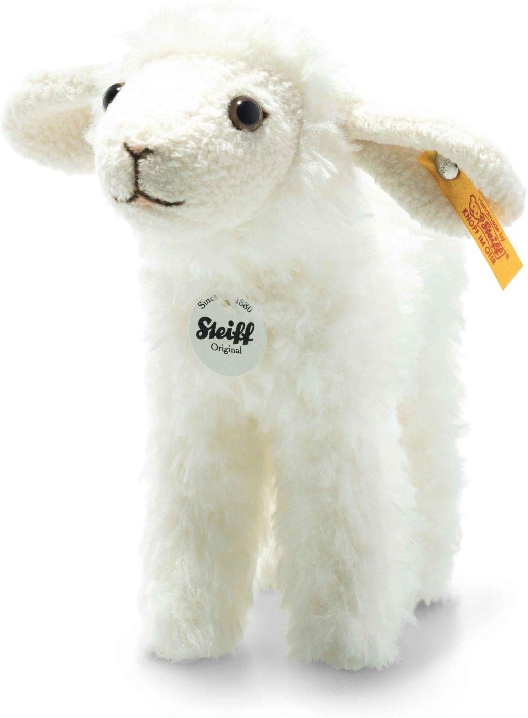 Steiff Anni Lamb 16 cm Cuddly Toy for Children Soft & Cuddly Washable Cream (074233) - view 3