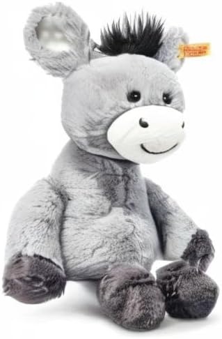 Steiff Handcrafted Since 1880 Premium Plush Classic Stuffed Farm Animal – 8″ Dinkie Donkey(12″ Dinkie Donkey) - view 4
