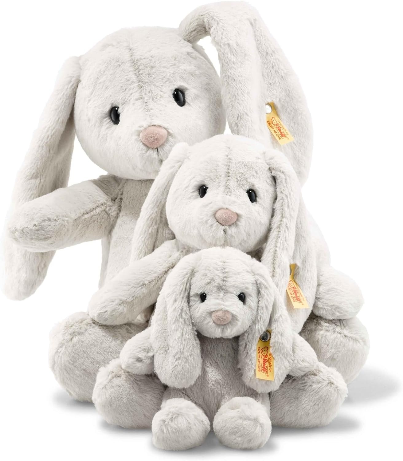 Steiff Handcrafted Since 1880 Premium Plush Stuffed Bunny Soft Toy – 8″ Hoppie Rabbit(Hoppie Rabbit) - view 5