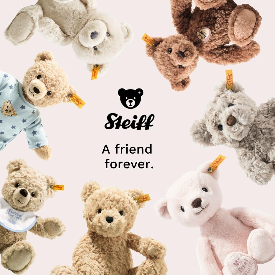Steiff Cat Plush Animal Toy, Spotted Brown(18 cm) - view 3