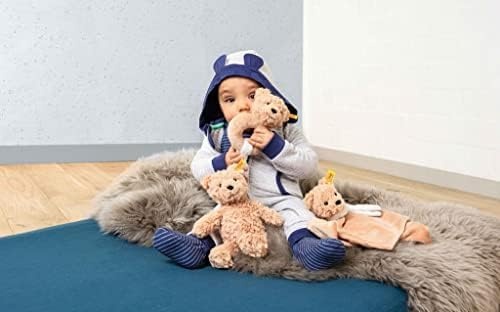 Steiff The Original Teddy Bear – Soft Cuddly Friends Premium Plush Stuffed Animal Classic Jimmy, Christmas, 12″ Tall(14 cm rattle) - view 2