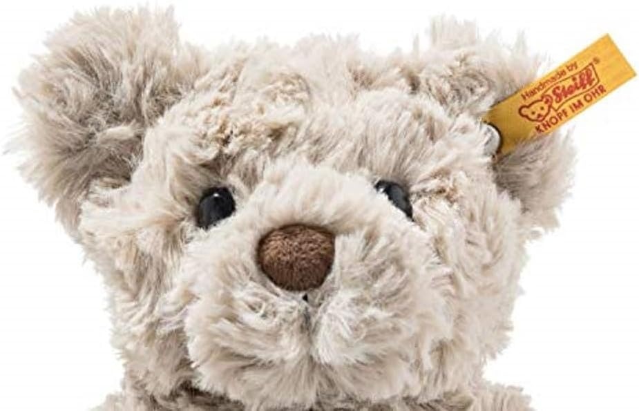 Steiff Honey Teddy Bear – Soft Cuddly Friends, Premium Plush Stuffed Animal Toy for Kids (Tan, 15″)(8 in) - view 3