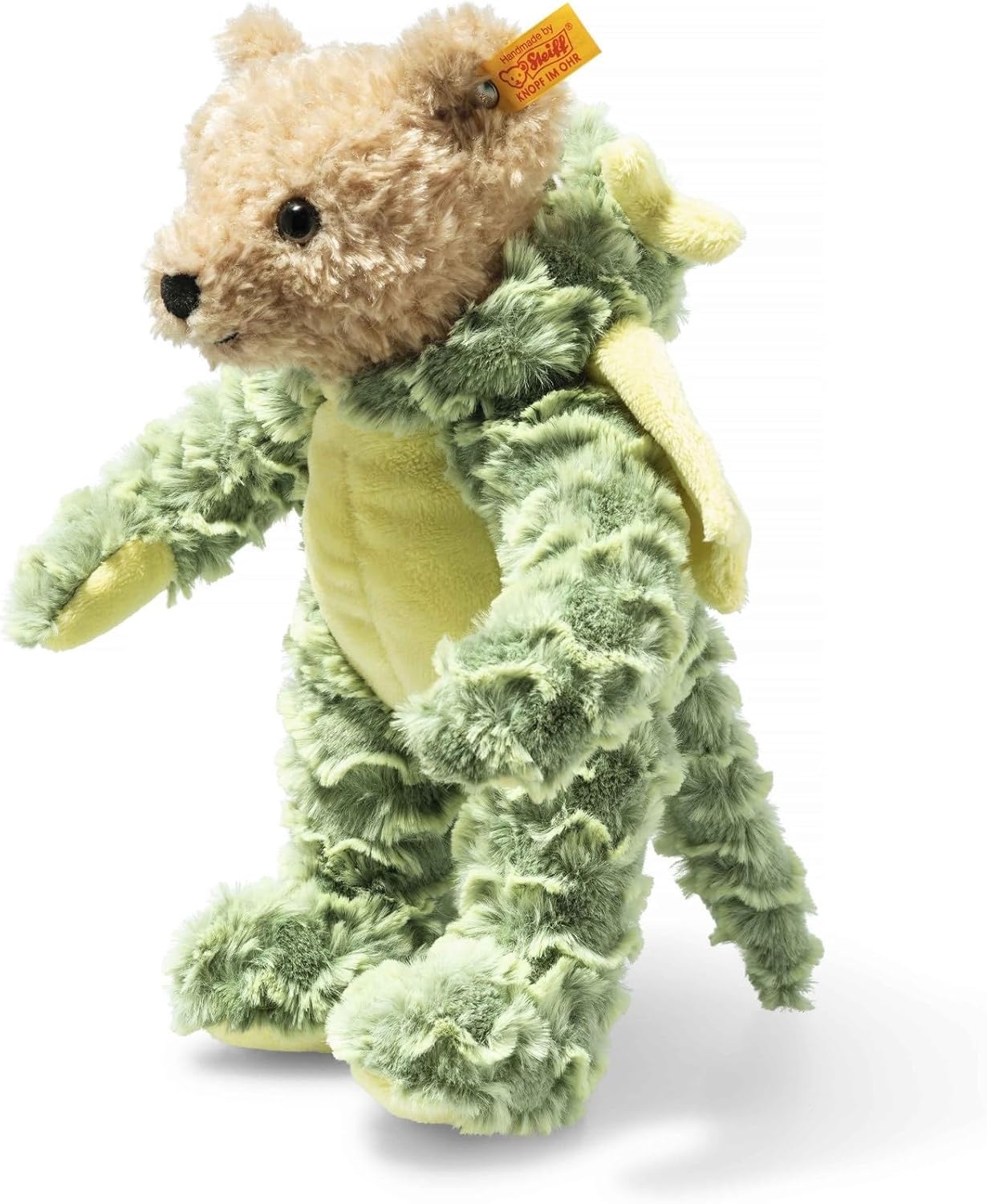 Steiff Teddy Bear with Dragon Hoodie Costume, Chinese Zodiac Signs, Teddy Stuffed Animal, Plush Bear Cuddly Toy, Machine Washable, 11″