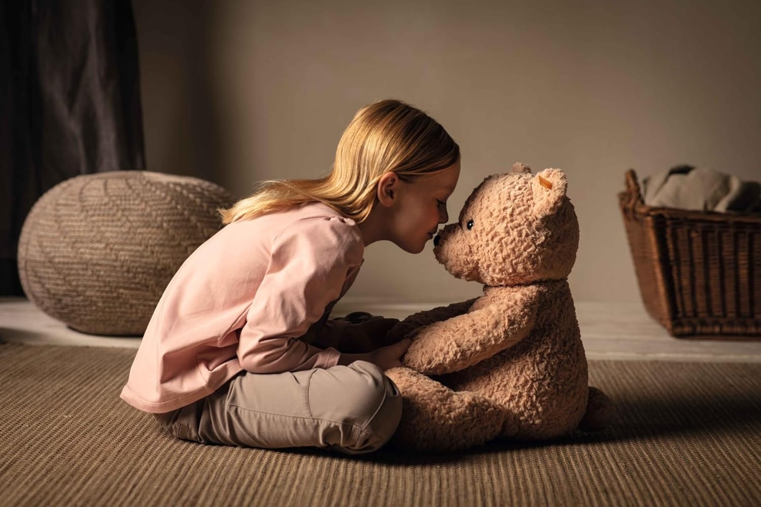 Steiff The Original Teddy Bear – Soft Cuddly Friends Premium Plush Stuffed Animal Classic Jimmy, Christmas, 12″ Tall(22 inches) - view 4