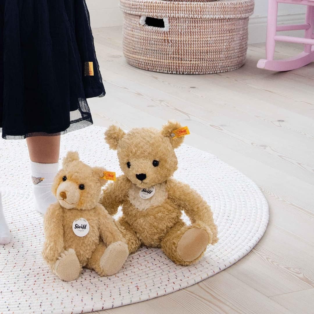Steiff Paddy Teddy Bear, 12 inches, Made of Cuddly, Golden Brown Plush