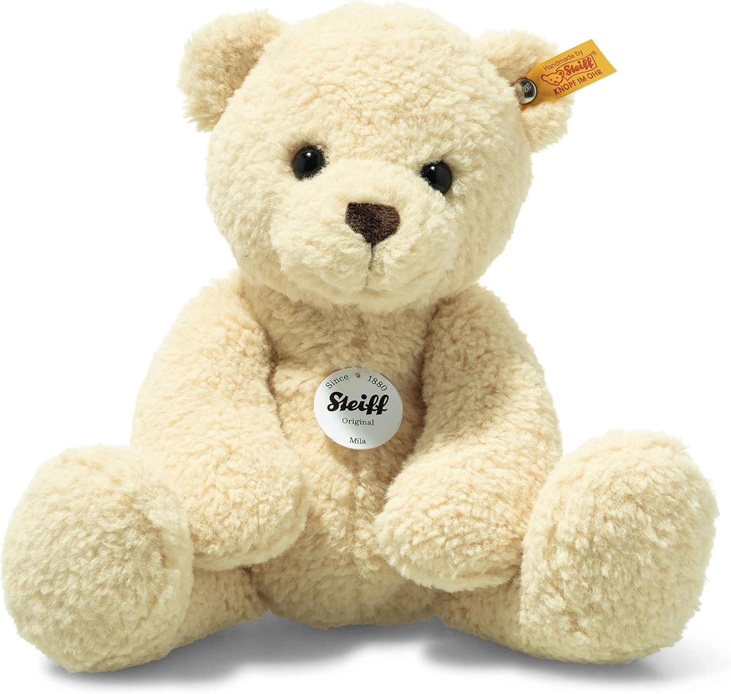 Steiff Mila Teddy Bear, Blonde, Premium Stuffed Animal Plush Small - view 2