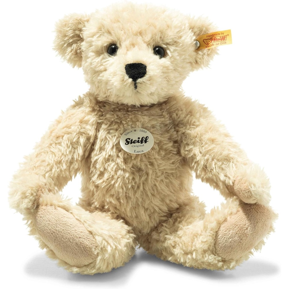 Steiff Luca Teddy Bear 12″, Beige, Premium Stuffed Animal Plush - view 2