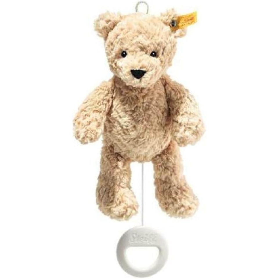 Steiff The Original Teddy Bear – Soft Cuddly Friends Premium Plush Stuffed Animal Classic Jimmy, Christmas, 12″ Tall(14 Inch)
