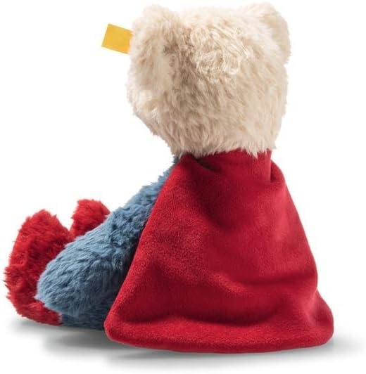 Steiff DC Superhero Teddy Bear – Officially Licensed Plush Toy Collectible Premium Soft Stuffed Animal for Kids & Collectors, DC Superman 12″ Tall(Superman) - view 3
