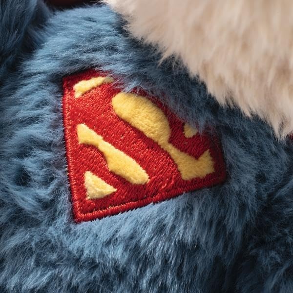 Steiff DC Superhero Teddy Bear – Officially Licensed Plush Toy Collectible Premium Soft Stuffed Animal for Kids & Collectors, DC Superman 12″ Tall(Superman) - view 4
