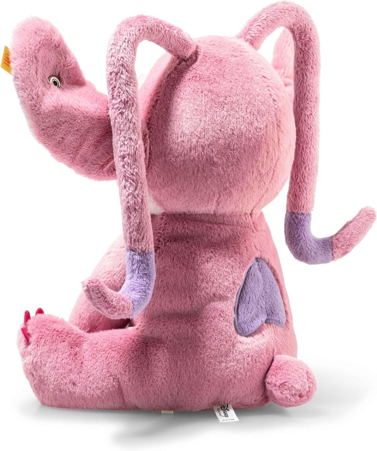 Steiff Disney Stitch Plush – Premium Lilo & Stitch Stuffed Animal, Machine Washable Toy for Ages 0+ (Blue, 9″)(Angel)