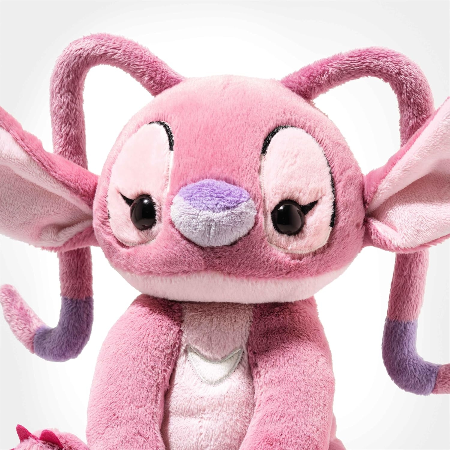 Steiff Disney Stitch Plush – Premium Lilo & Stitch Stuffed Animal, Machine Washable Toy for Ages 0+ (Blue, 9″)(Angel) - view 2