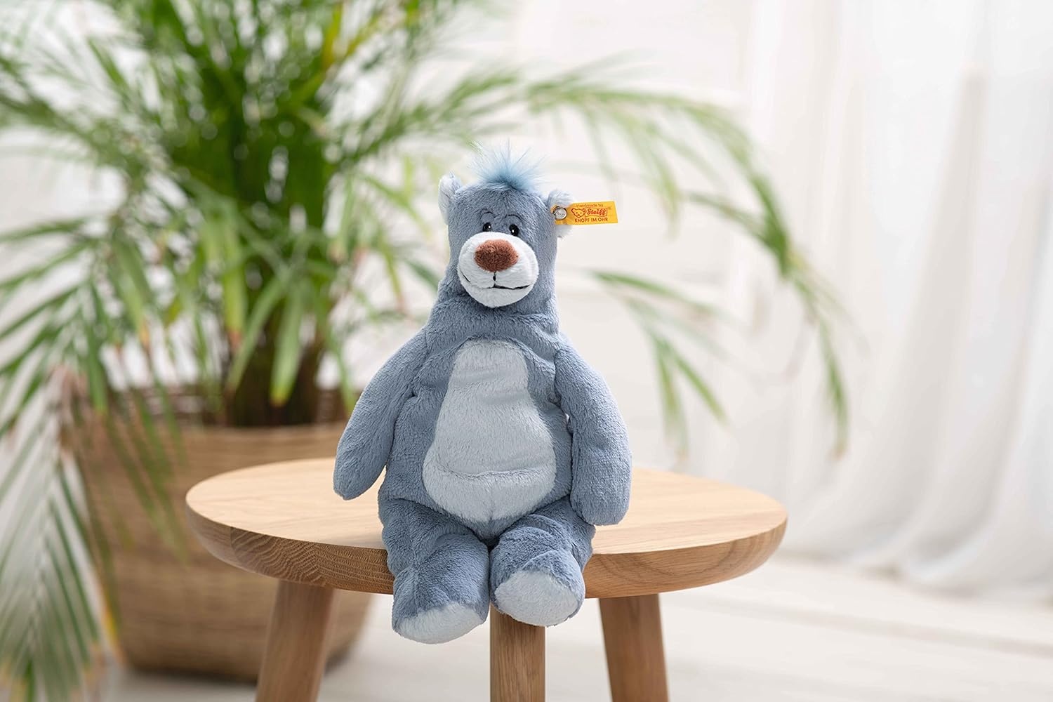 Steiff Handcrafted Since 1880 Premium Plush Disney Originals Jungle Book Stuffed Animal – 12″ Baloo