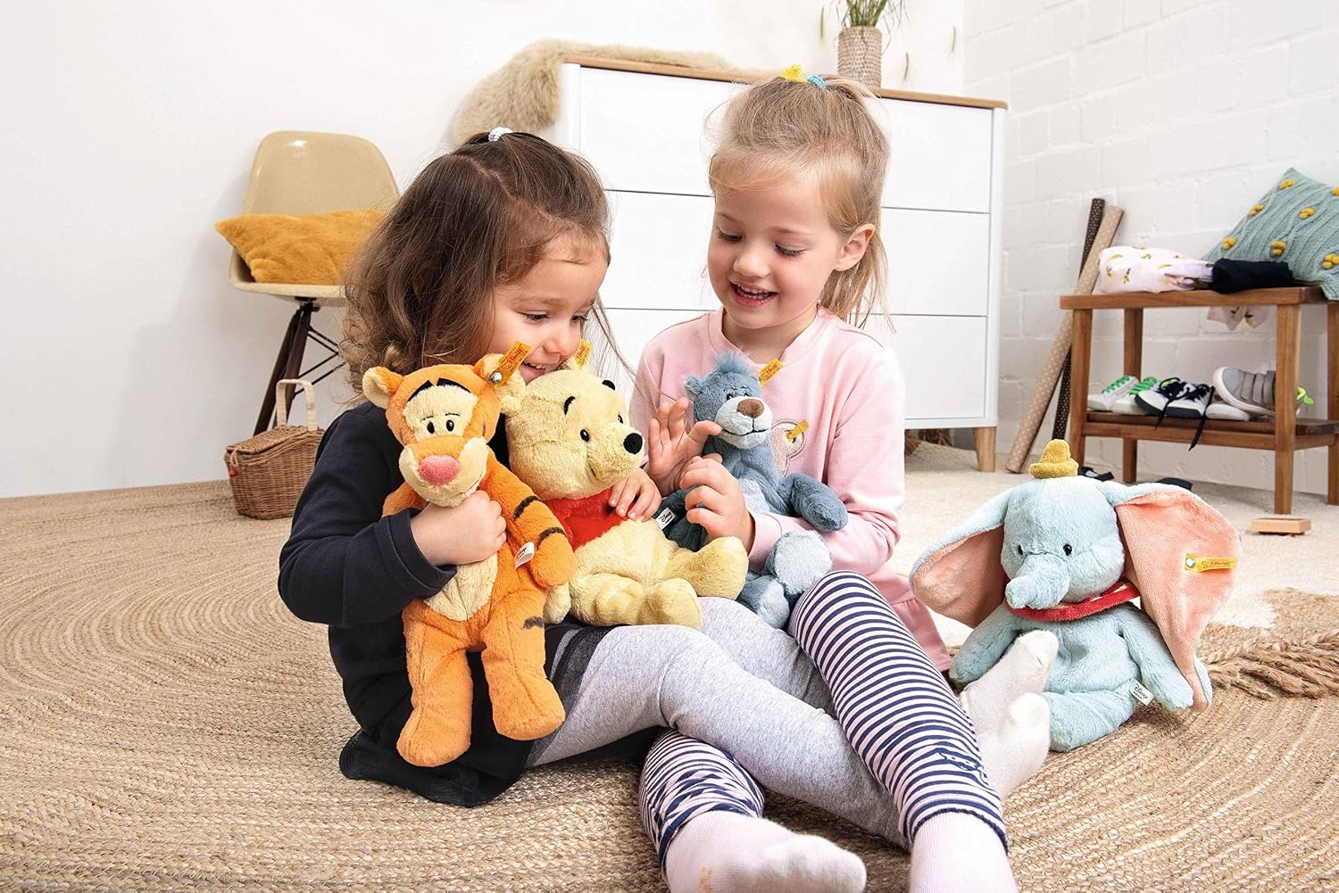 Steiff Handcrafted Since 1880 Premium Plush Disney Originals Jungle Book Stuffed Animal – 12″ Baloo - view 7