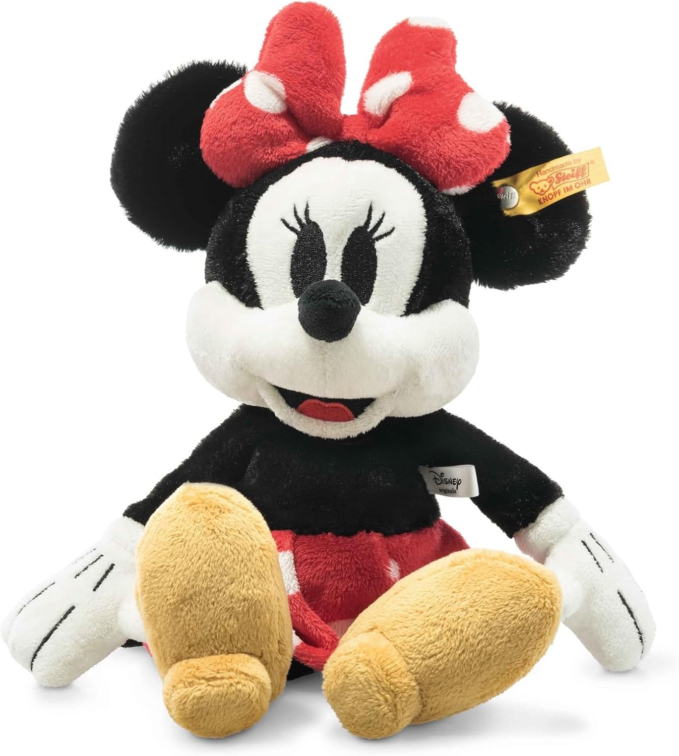 Steiff Handcrafted Since 1880 Premium Plush Disney Originals Mickey Mouse Stuffed Toy – 12″ Minnie Mouse