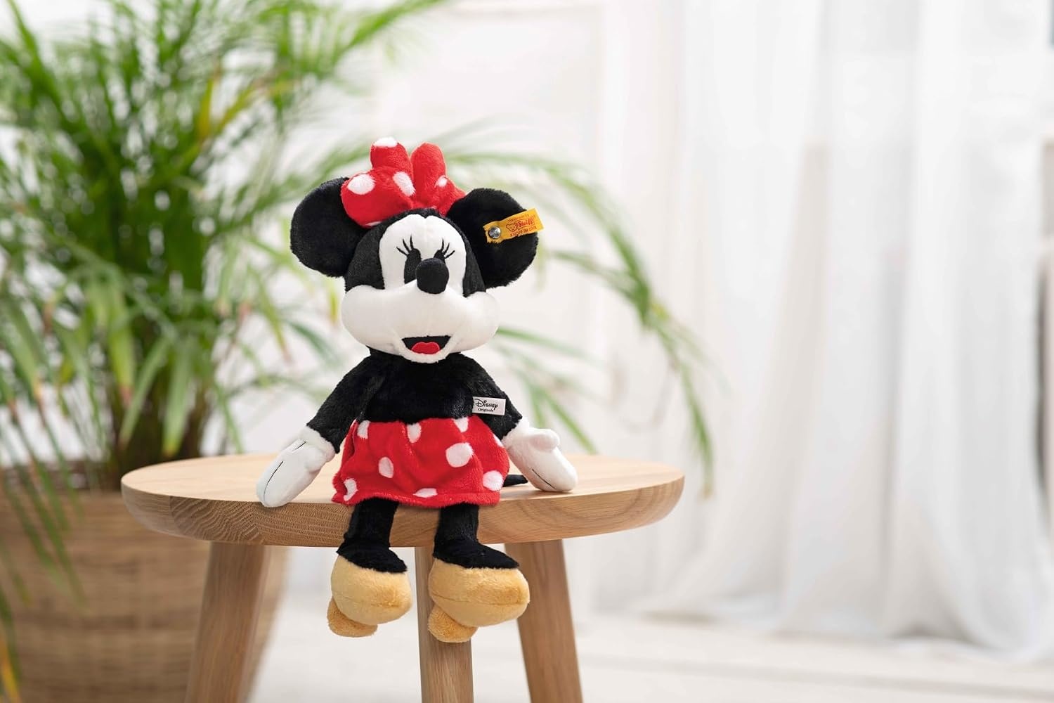 Steiff Handcrafted Since 1880 Premium Plush Disney Originals Mickey Mouse Stuffed Toy – 12″ Minnie Mouse - view 3
