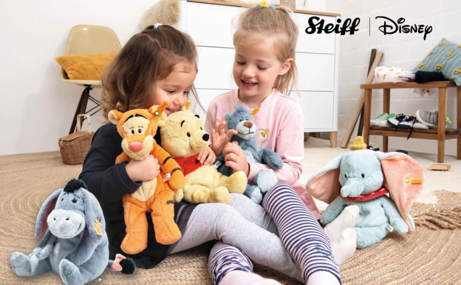 Steiff Handcrafted Since 1880 Premium Plush Disney Originals Winnie The Pooh Stuffed Animal – 10″ Eeyore - view 2