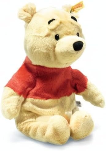 Steiff Disney Winnie The Pooh 11″, Premium Stuffed Animal, Machine Washable, Blond - view 2