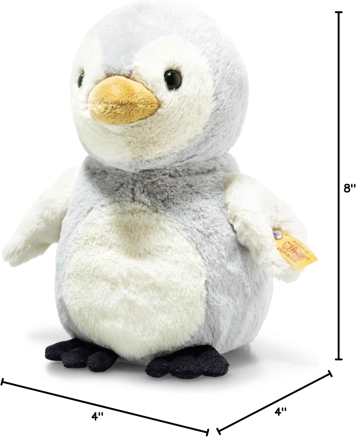 Steiff Handcrafted Since 1880 Premium Plush Soft Penguin Stuffed Animal – 8″ Lio Penguin