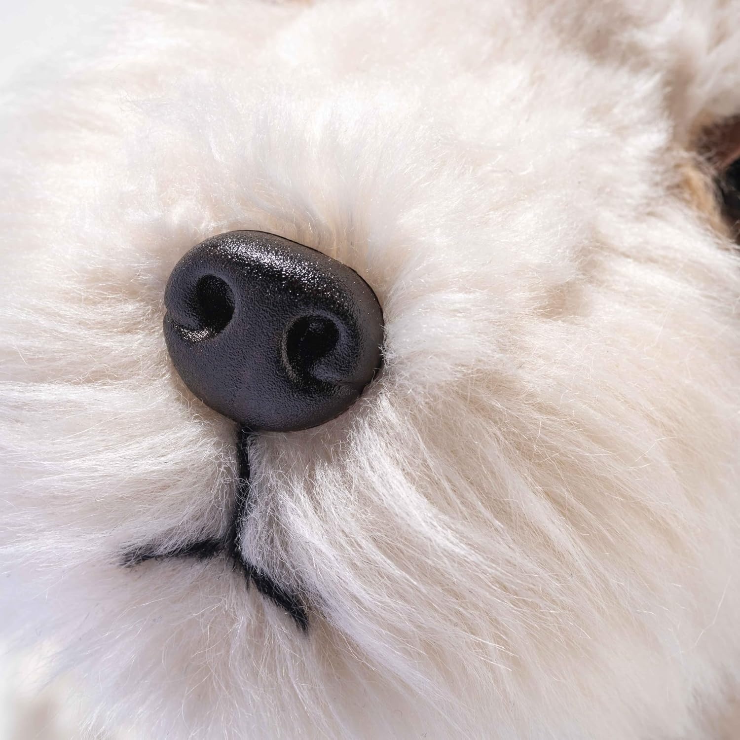 Steiff Foxy Fox Terrier Dog – 13 Plush Stuffed Puppy with Soft Cream, Tan & Black Fur – Lifelike Collectible Terrier for Kids & Dog Lovers - view 4