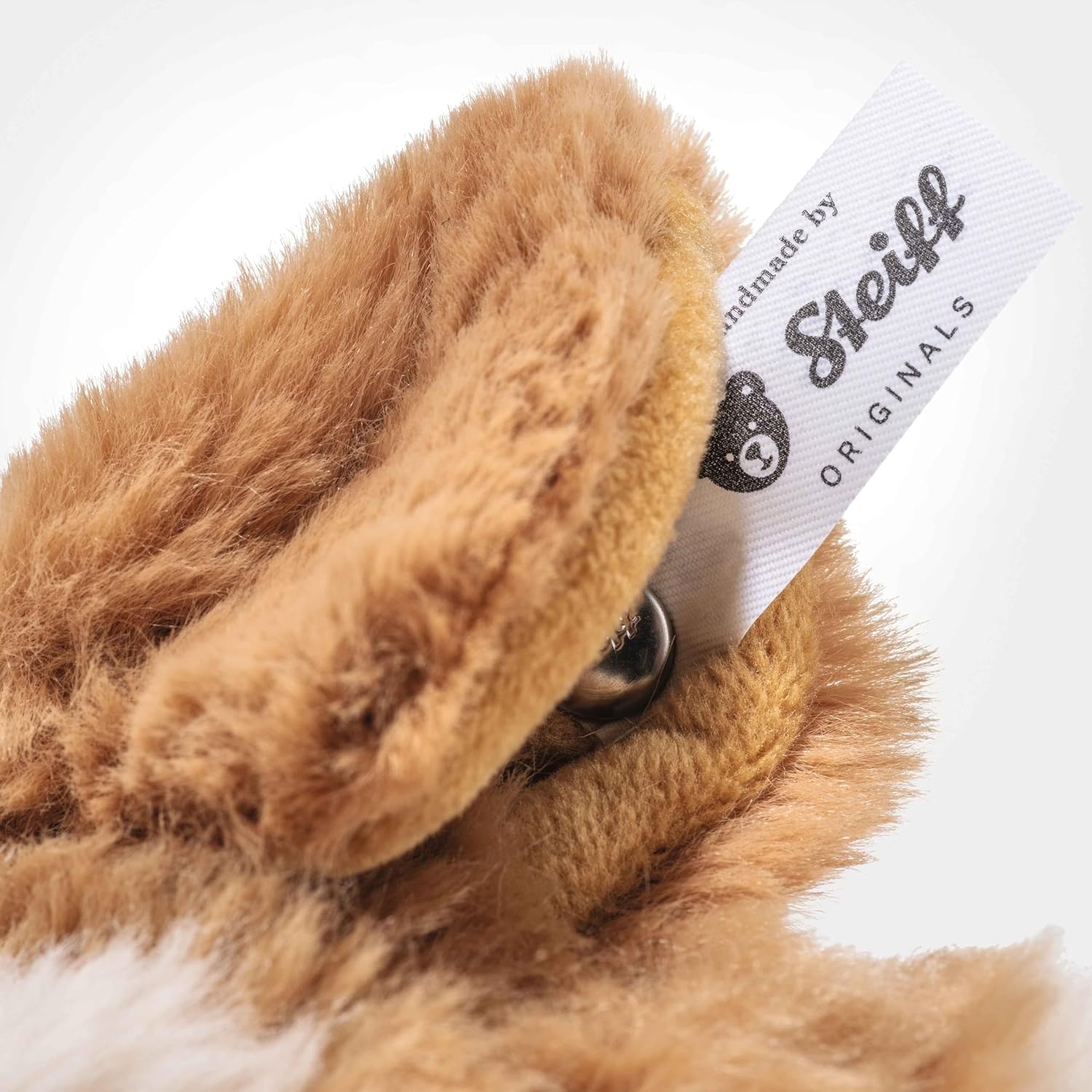 Steiff Foxy Fox Terrier Dog – 13 Plush Stuffed Puppy with Soft Cream, Tan & Black Fur – Lifelike Collectible Terrier for Kids & Dog Lovers - view 6